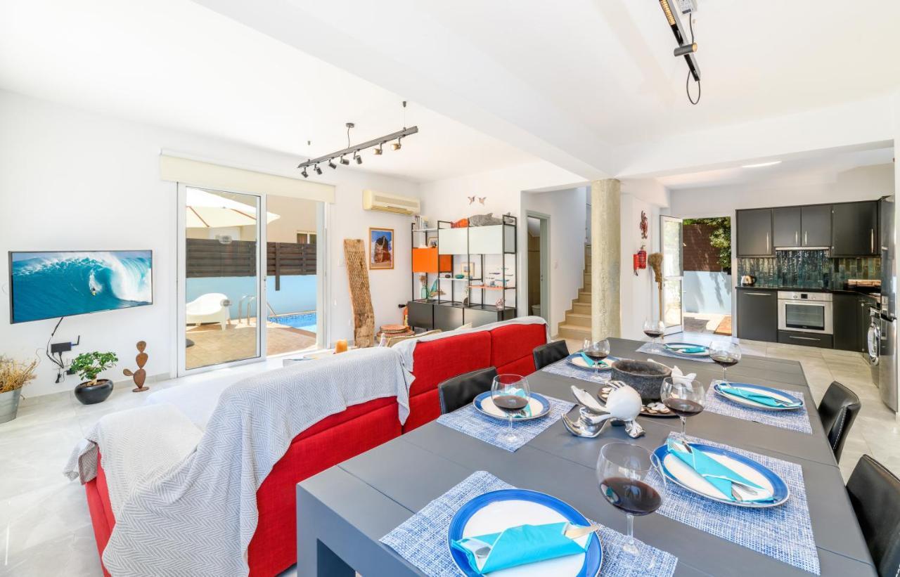 Villa Lela Serena By Ezoria Villas Protaras Esterno foto